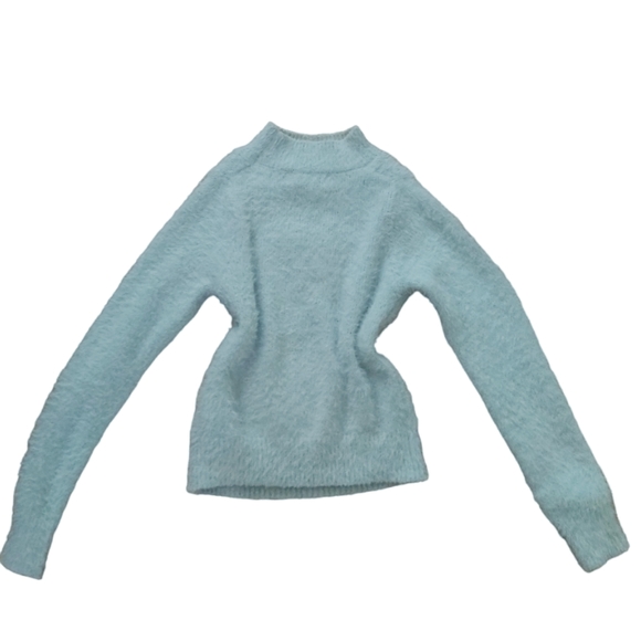 Sweet and Sinful Baby Blue Sweater Size XS - Picture 9 of 9